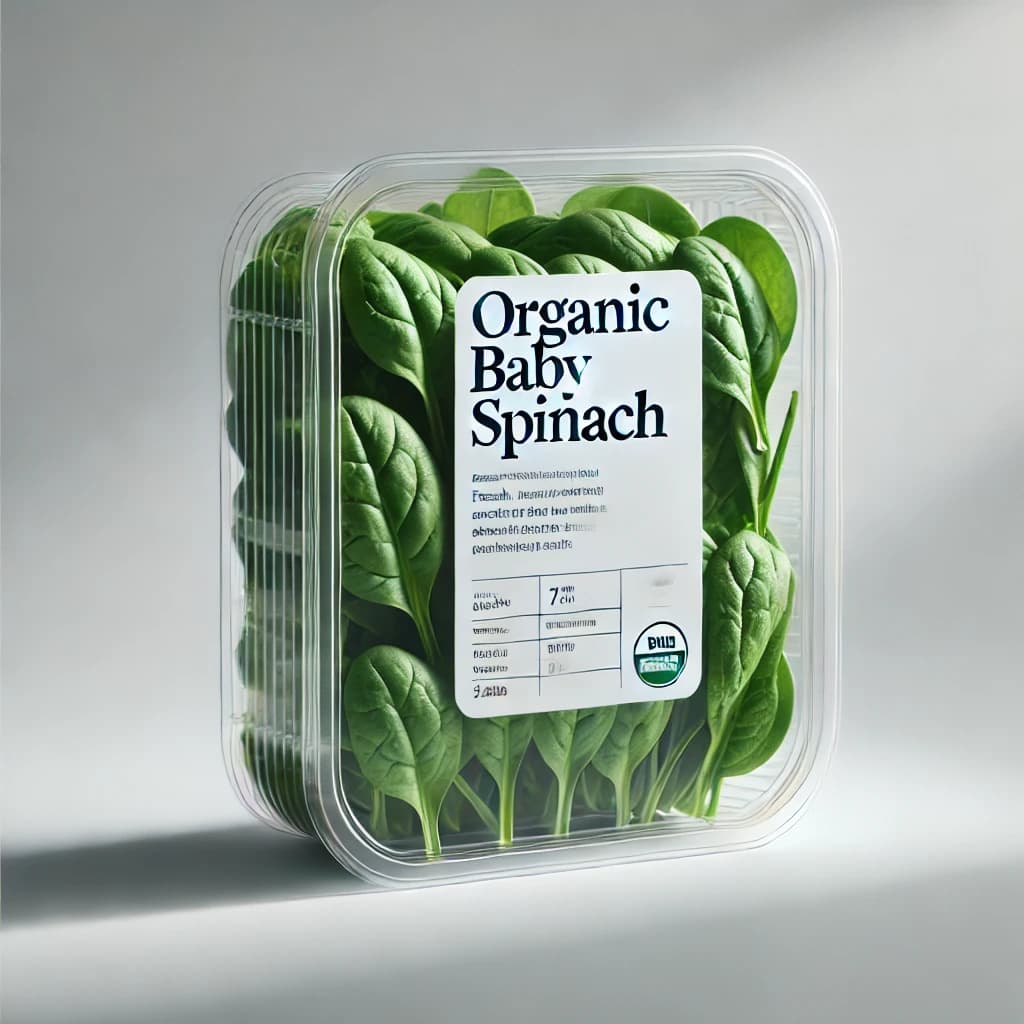Organic Baby Spinach