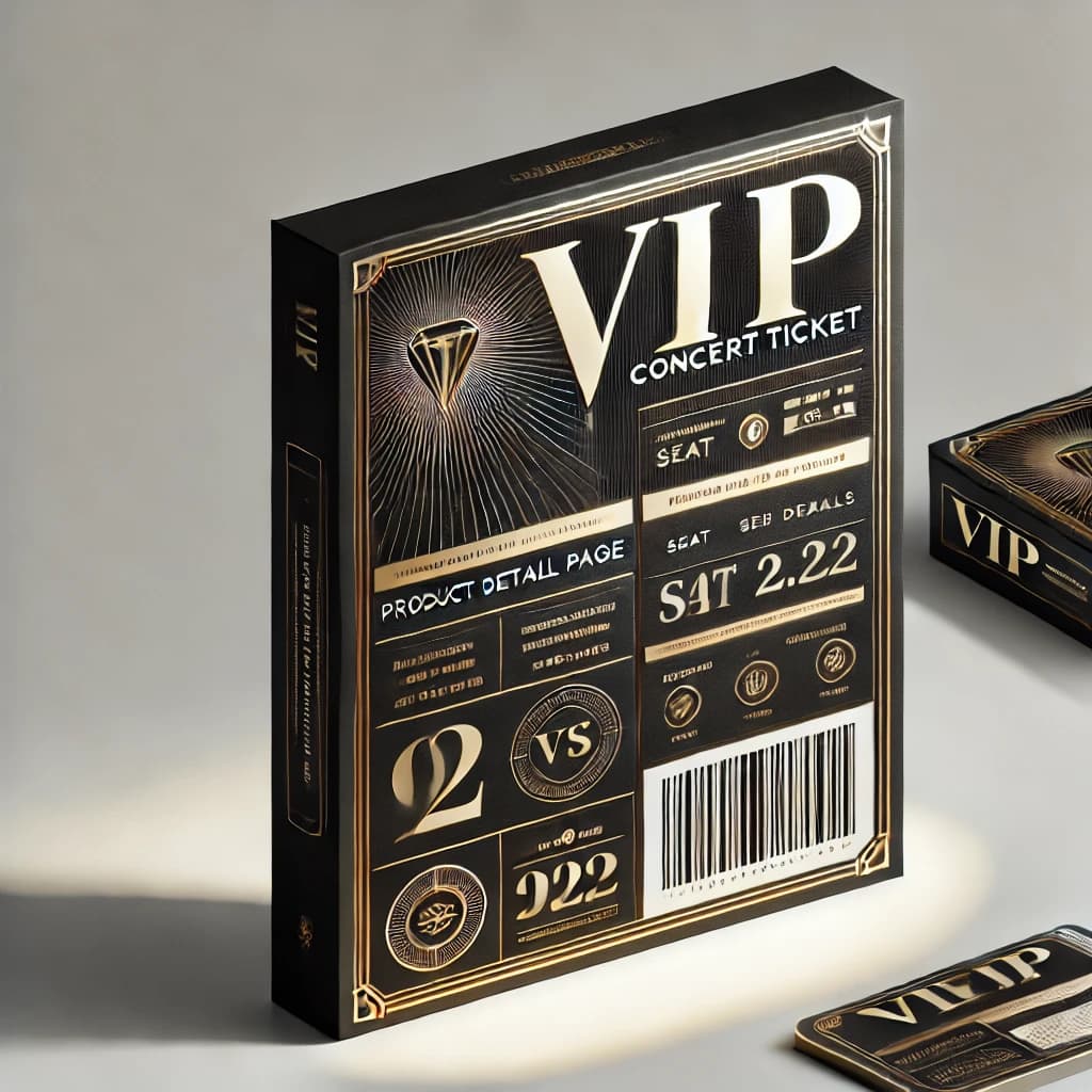 Concert Ticket - VIP Pass